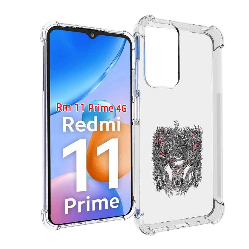 

Чехол MyPads Дизайнерские_676 для Xiaomi Redmi 11 Prime 4G, Прозрачный, Tocco