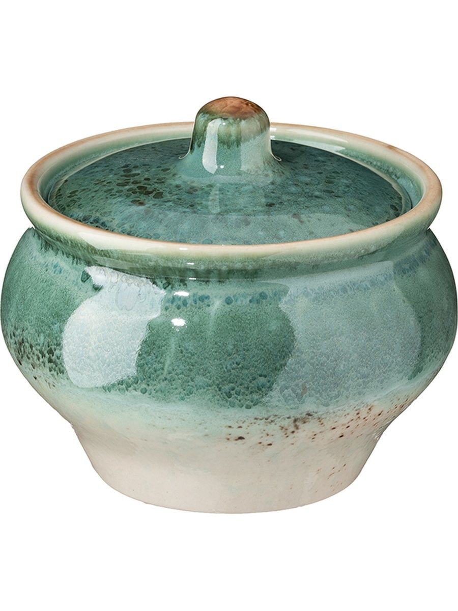 

Горшок Борисовская керамика Эрбосо Реативо, Голубой