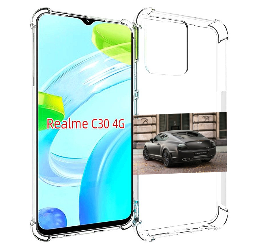 

Чехол MyPads bentley 1 мужской для Realme C30 4G / Narzo 50i Prime, Прозрачный, Tocco