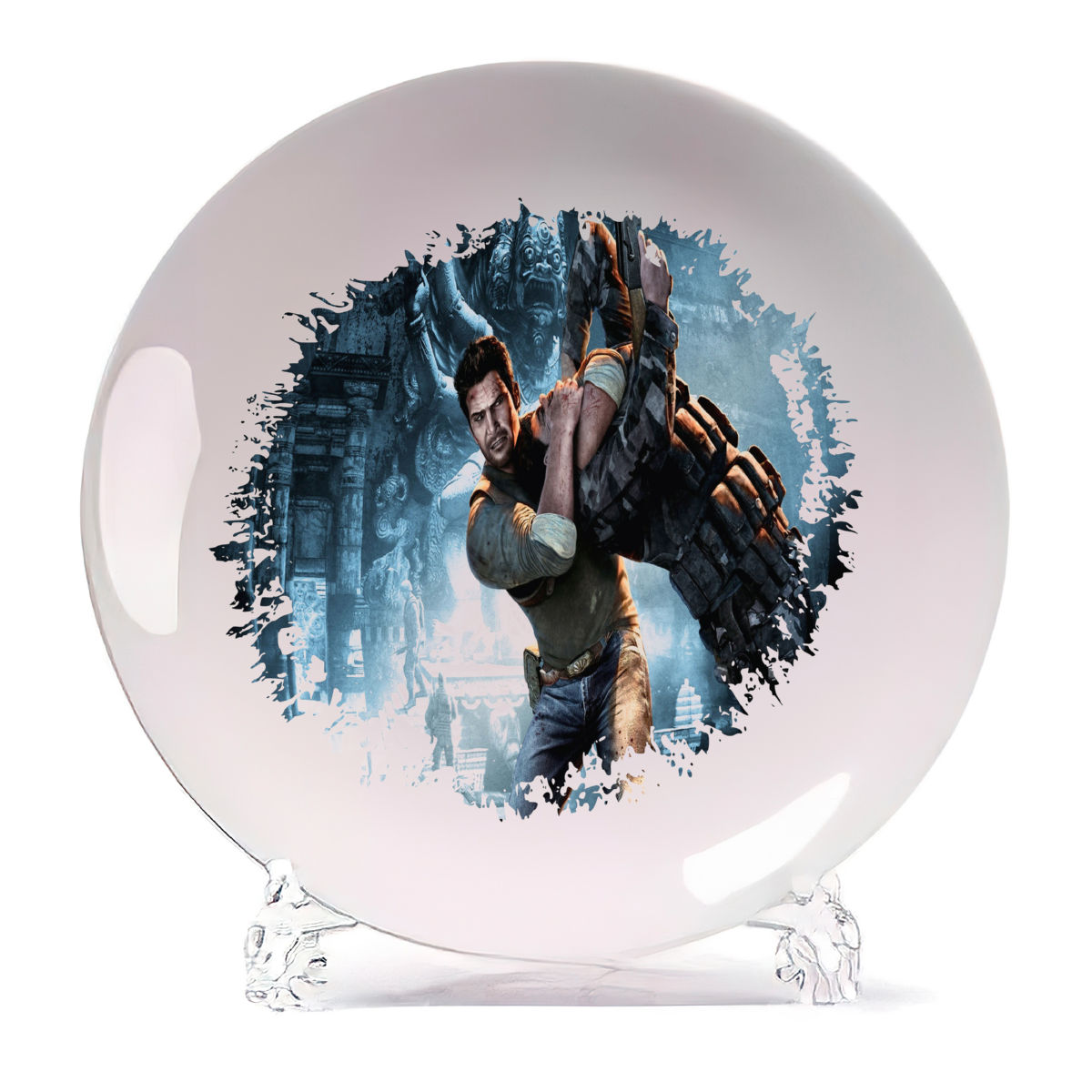 

Тарелка CoolPodarok Uncharted 2 Among Удушение