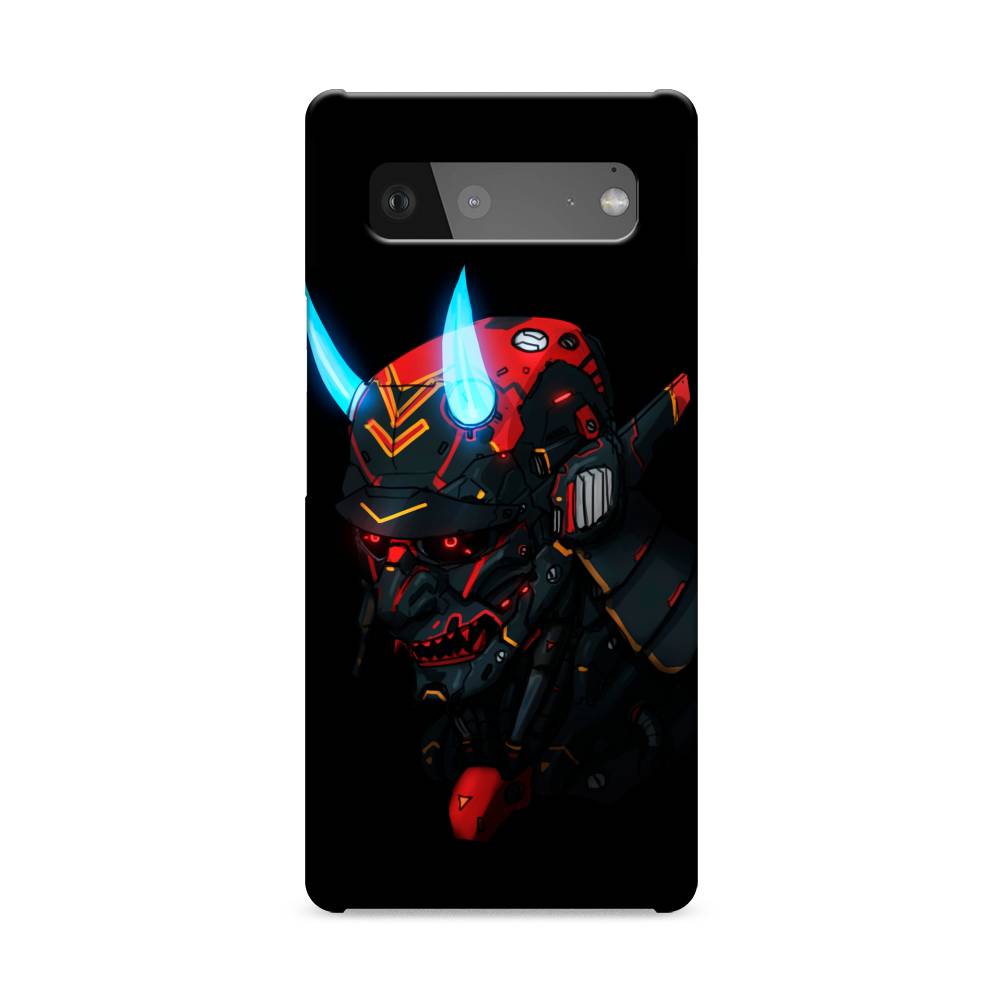 

Пластиковый чехол "Неоновый самурай" на Google Pixel 6, 270820-5