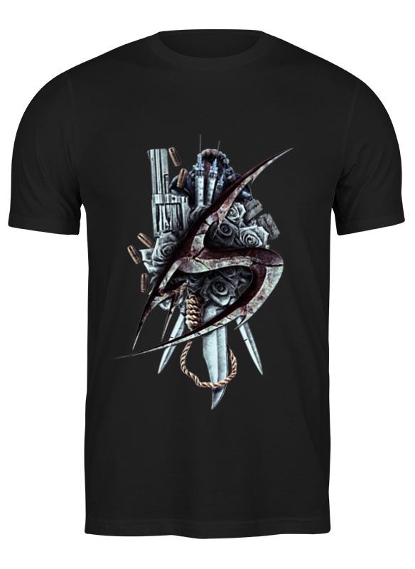 

Футболка мужская Printio The suicider 2353752 черная XL, Черный, The suicider 2353752