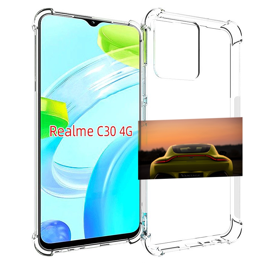 

Чехол MyPads aston martin для Realme C30 4G / Narzo 50i Prime, Прозрачный, Tocco