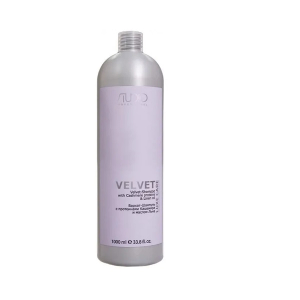 Шампунь Kapous Professional Studio Velvet Luxe Care с протеинами кашемира, 1000 мл kapous питательный шампунь с молочными протеинами 250