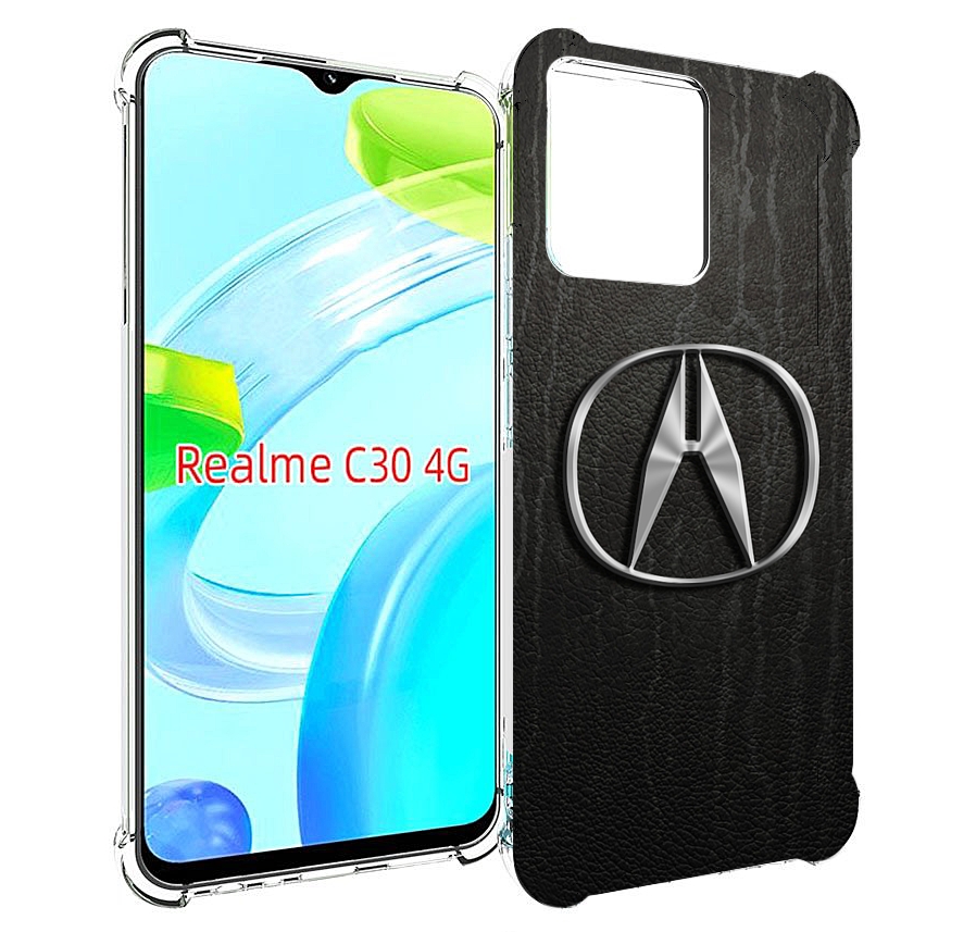 

Чехол MyPads acura для Realme C30 4G / Narzo 50i Prime, Прозрачный, Tocco