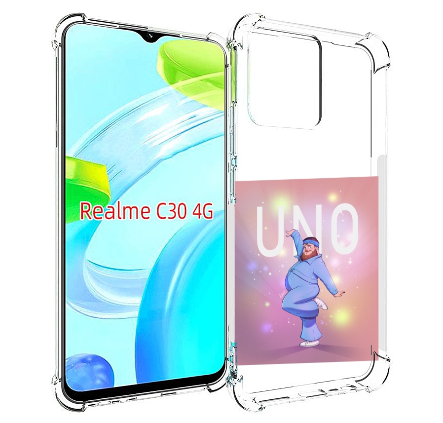 

Чехол MyPads UNO-танцор для Realme C30 4G / Narzo 50i Prime, Прозрачный, Tocco