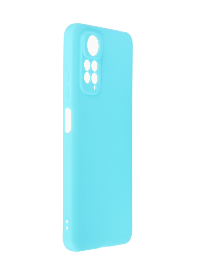 фото Чехол pero для xiaomi redmi note 11 soft touch turquoise cc1c-0176-ty