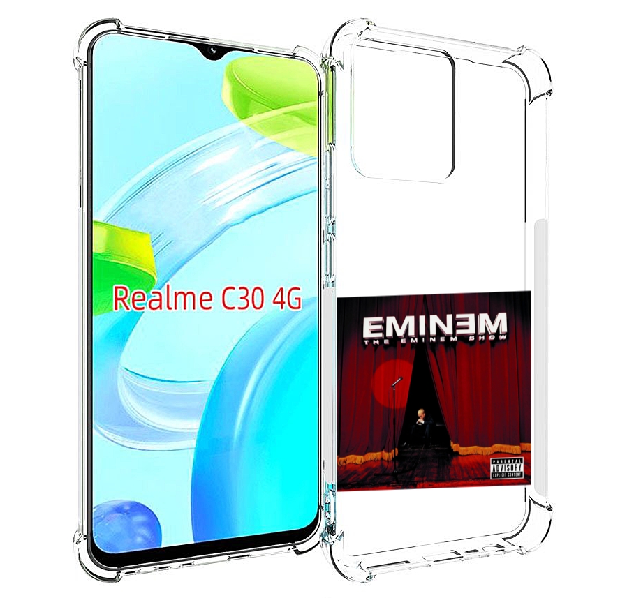 

Чехол MyPads THE EMINEM SHOW для Realme C30 4G / Narzo 50i Prime, Прозрачный, Tocco