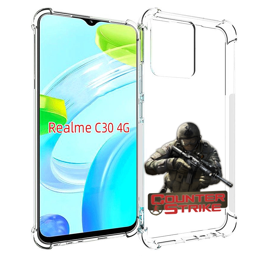 

Чехол MyPads Контра для Realme C30 4G / Narzo 50i Prime, Прозрачный, Tocco