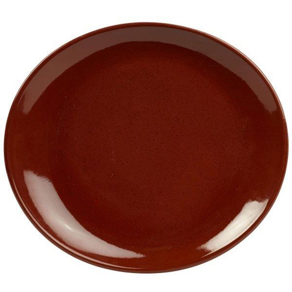 Тарелка овальная L=21 Terra Red Genware 3012823