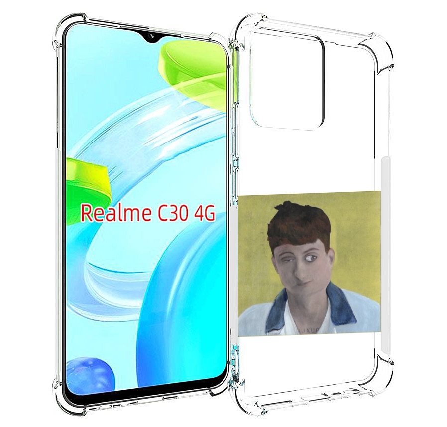 

Чехол MyPads Stay Ugly Boulevard Depo для Realme C30 4G / Narzo 50i Prime, Прозрачный, Tocco