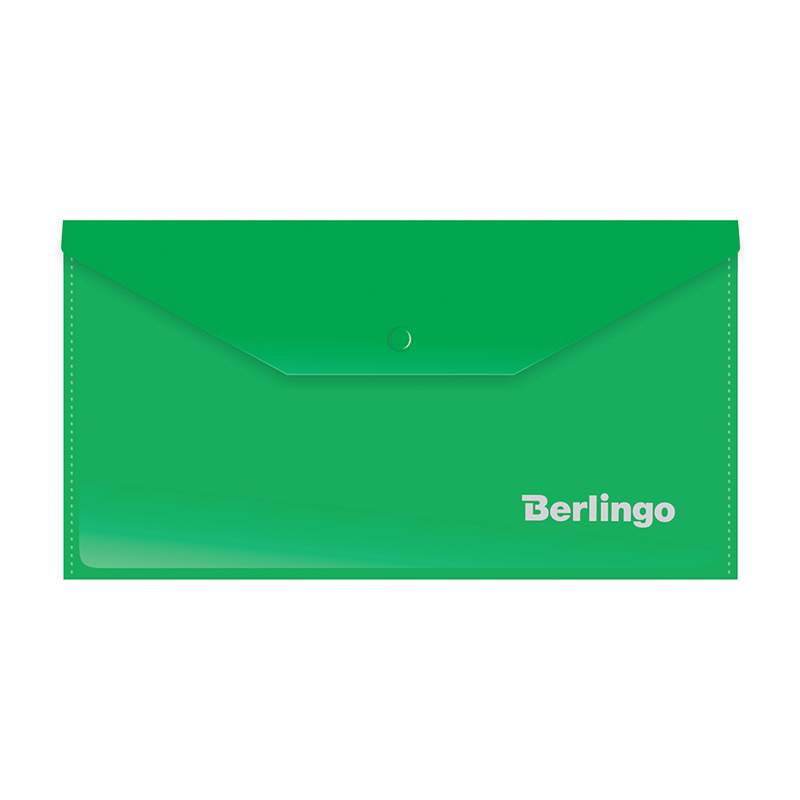 

Папка-конверт на кнопке Berlingo 153946, 15 штук, Зеленый