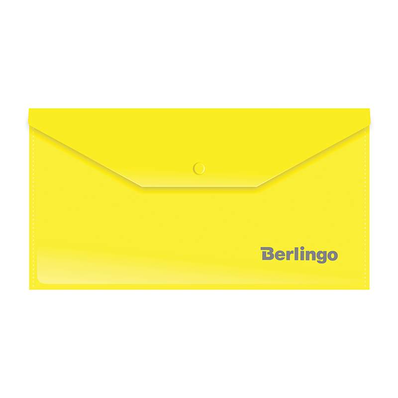

Папка-конверт на кнопке Berlingo 153945, 15 штук, Желтый