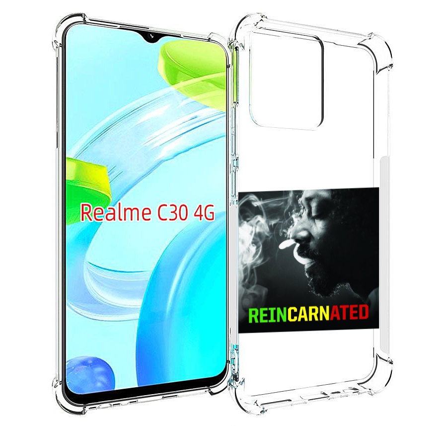 

Чехол MyPads Snoop Dogg REINCARNATED для Realme C30 4G / Narzo 50i Prime, Прозрачный, Tocco