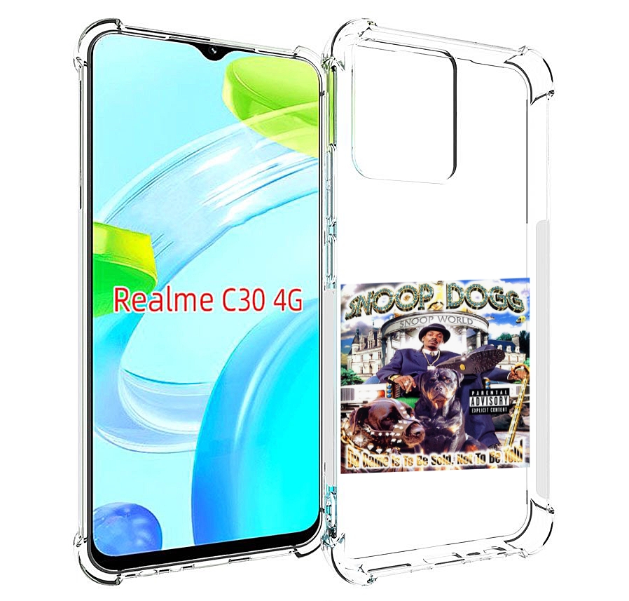 

Чехол MyPads Snoop Dogg DA GAME IS TO BE SOLD, NOT TO BE TOLD для Realme C30 4G, Прозрачный, Tocco