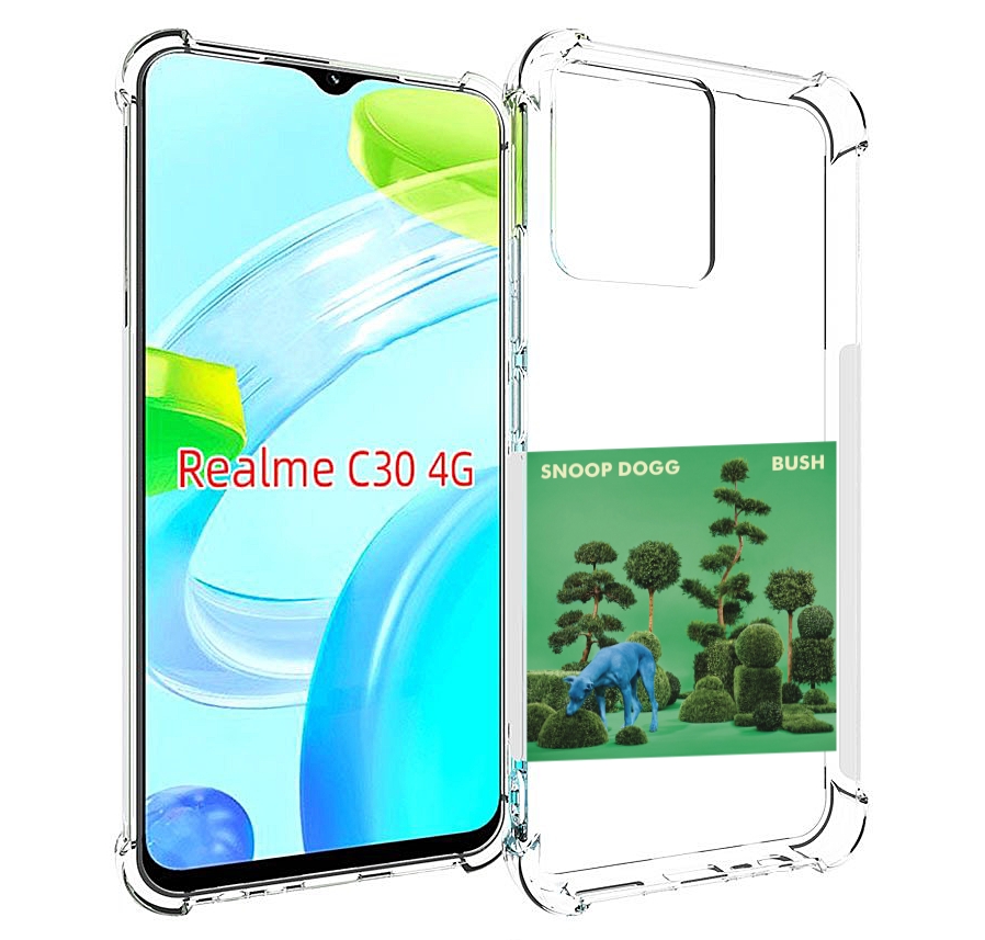 

Чехол MyPads Snoop Dogg BUSH для Realme C30 4G / Narzo 50i Prime, Прозрачный, Tocco