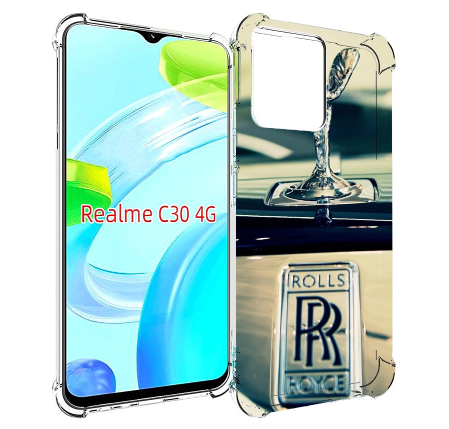 

Чехол MyPads Rolls Royce 1 для Realme C30 4G / Narzo 50i Prime, Прозрачный, Tocco