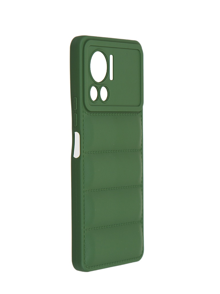 фото Чехол df для infinix note 12 vip silicone дутый green injacket-04 df-group