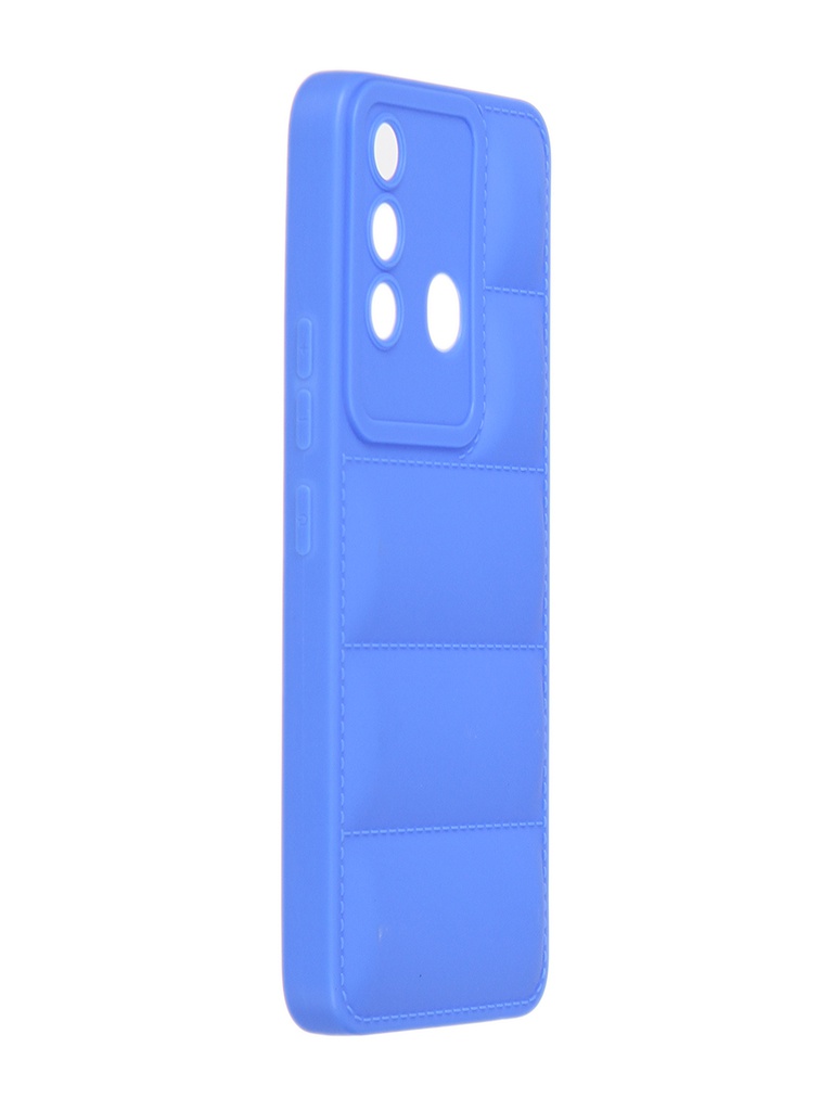 фото Чехол df для itel vision 3 plus silicone дутый blue itjacket-01 df-group