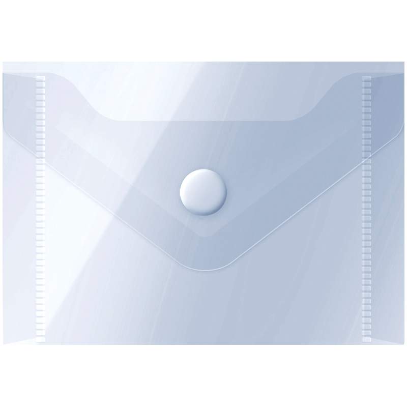 

Папка-конверт на кнопке OfficeSpace 267538, 20 штук, Прозрачный