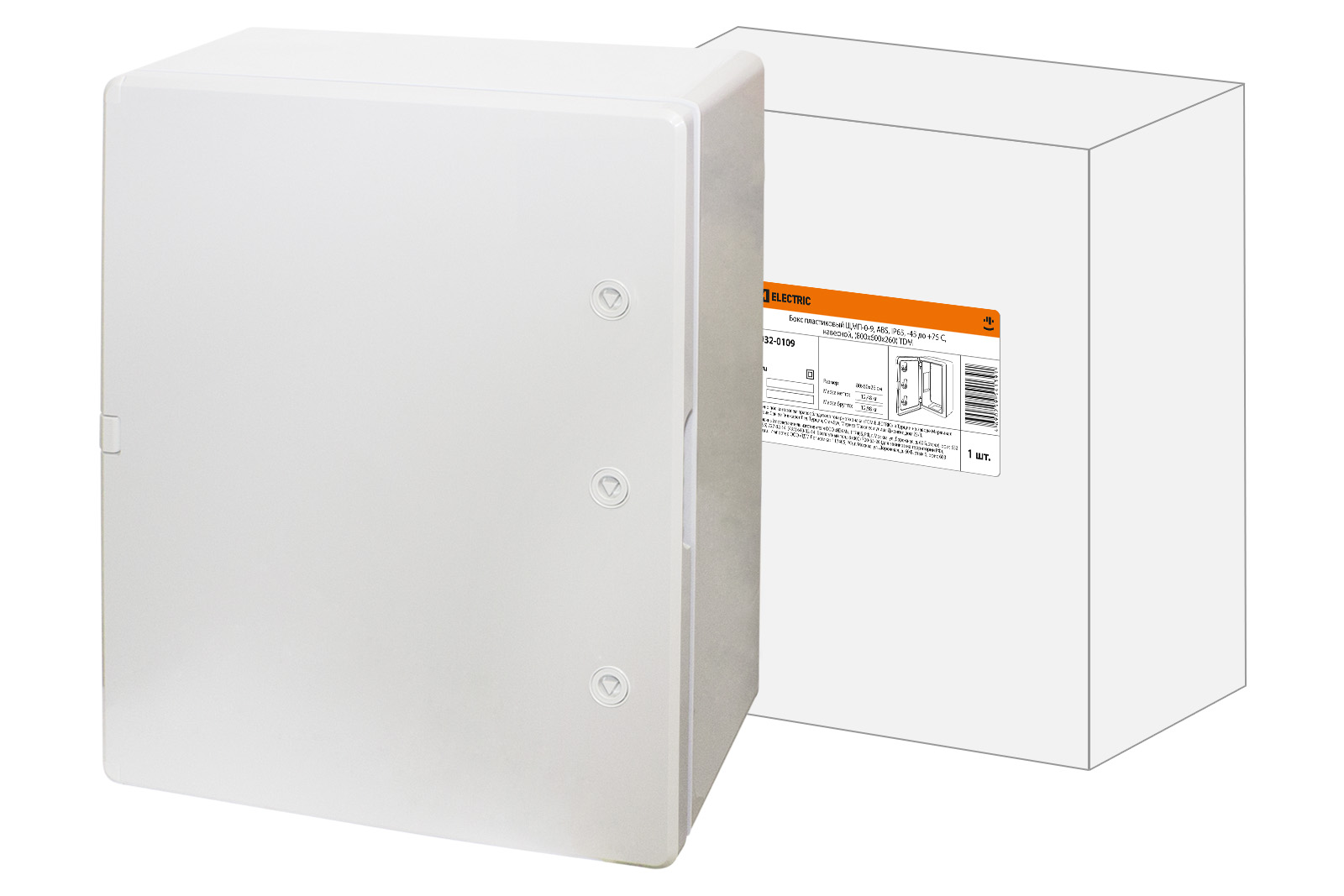 

Бокс пластиковый TDM ELECTRIC ЩМП-0-9, ABS, IP65 SQ0932-0109