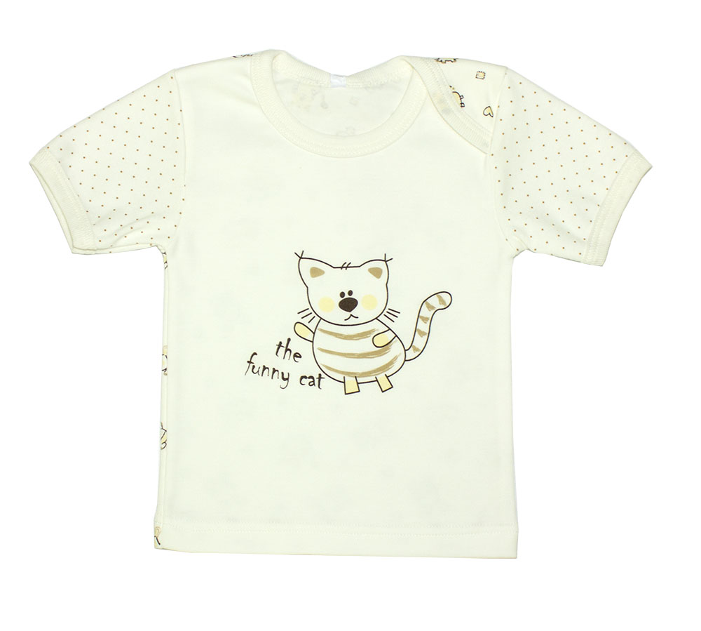 

214-54П Футболка кор. рукав Funny animals, 214-54П