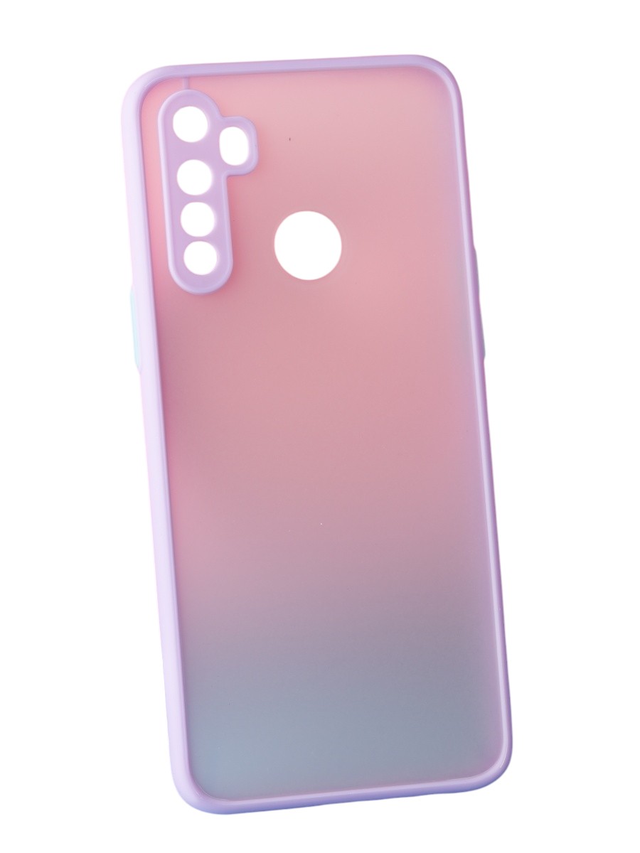 

Чехол О'кейси для Realme realme 6i прозрачный,фиолетовый