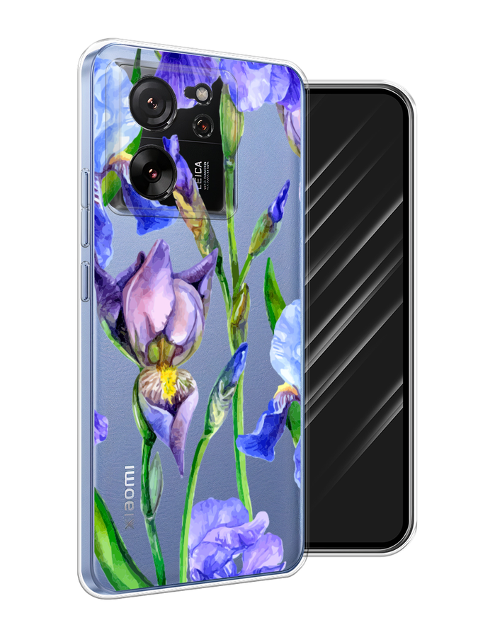 

Чехол Awog на Xiaomi 13T "Синие ирисы", Фиолетовый;голубой;зеленый, 319850-1