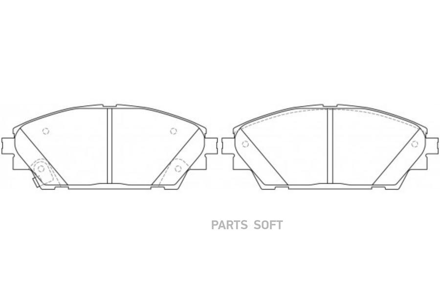 

Тормозные колодки SB Nagamochi BP25005
