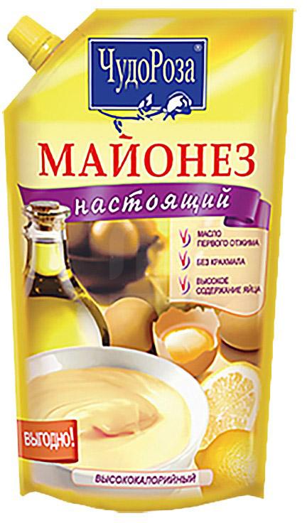 

Майонез Чудо Роза Настоящий 61% 437 г