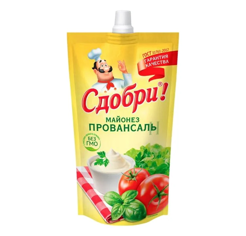 

Майонез Сдобри Провансаль Н 50,5% 680 г