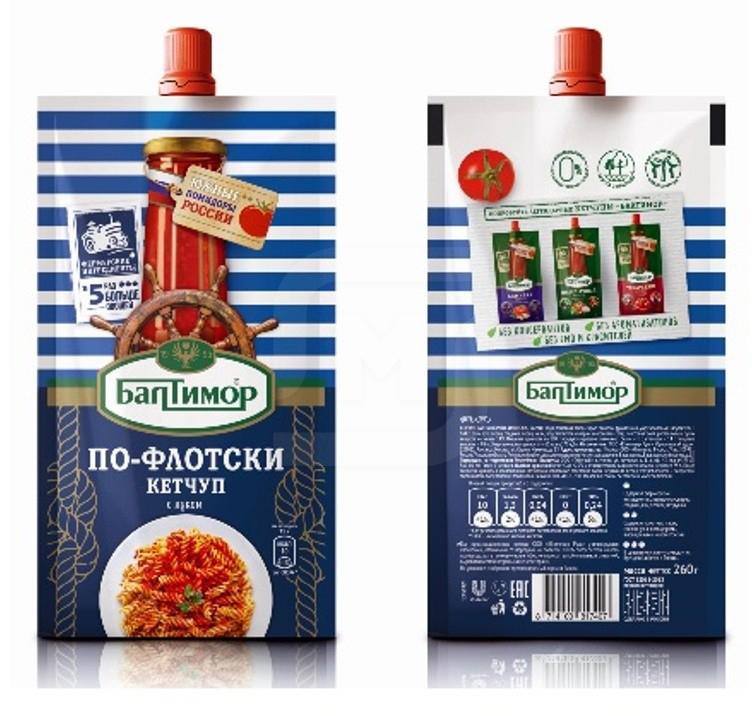

Кетчуп Балтимор По-флотски 260 г
