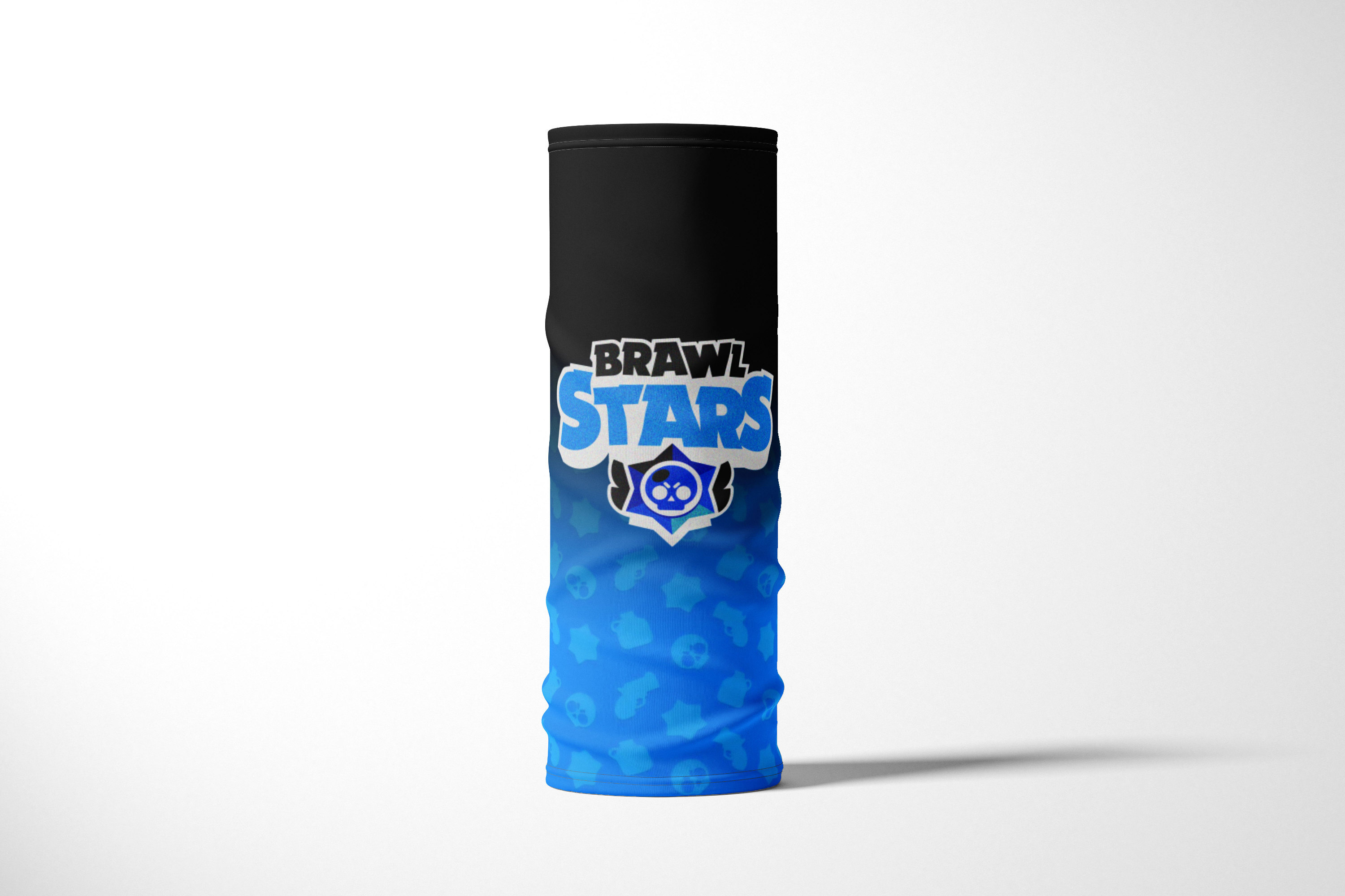 

Бандана / Бафф / Снуд-трансформер / Геймерам / Brawl Stars Stars., Черный;голубой, BBuffVM_VM1810425