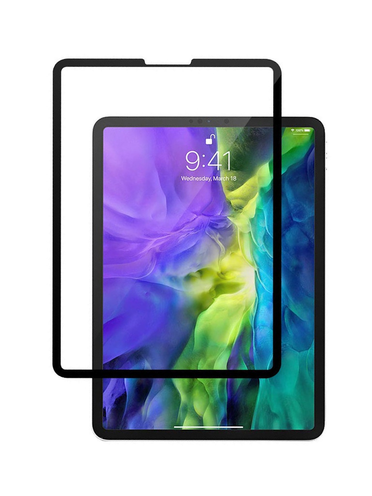 

Защитное стекло Liberty Project для APPLE iPad Pro 12.9 2021 Thin Frame 2.5D 9H Black, APPLE iPad Pro 12.9 2021