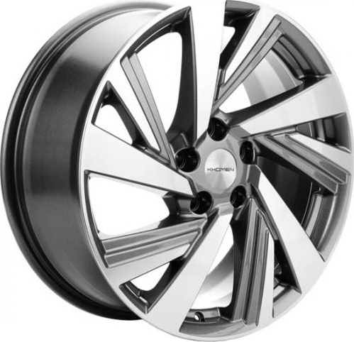 

Колесный диск Khomen Wheels KHW1801 (G-S) 7.5xR18 ET39 5*114.3 D60.1, Серый