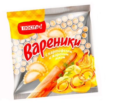 

Вареники Поспел с картофелем и жареным луком замороженные 350 г