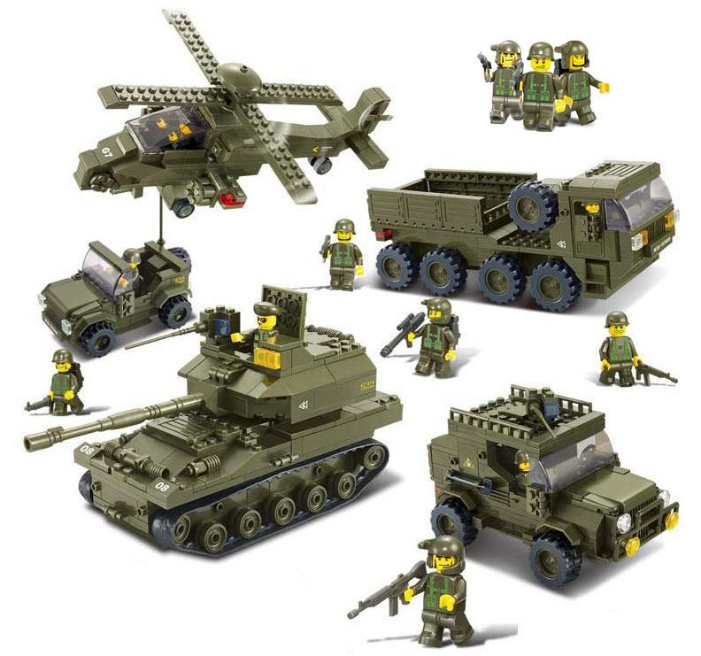 

M38-B0311 Конструктор SLUBAN Сухопутные войска 996 дет.