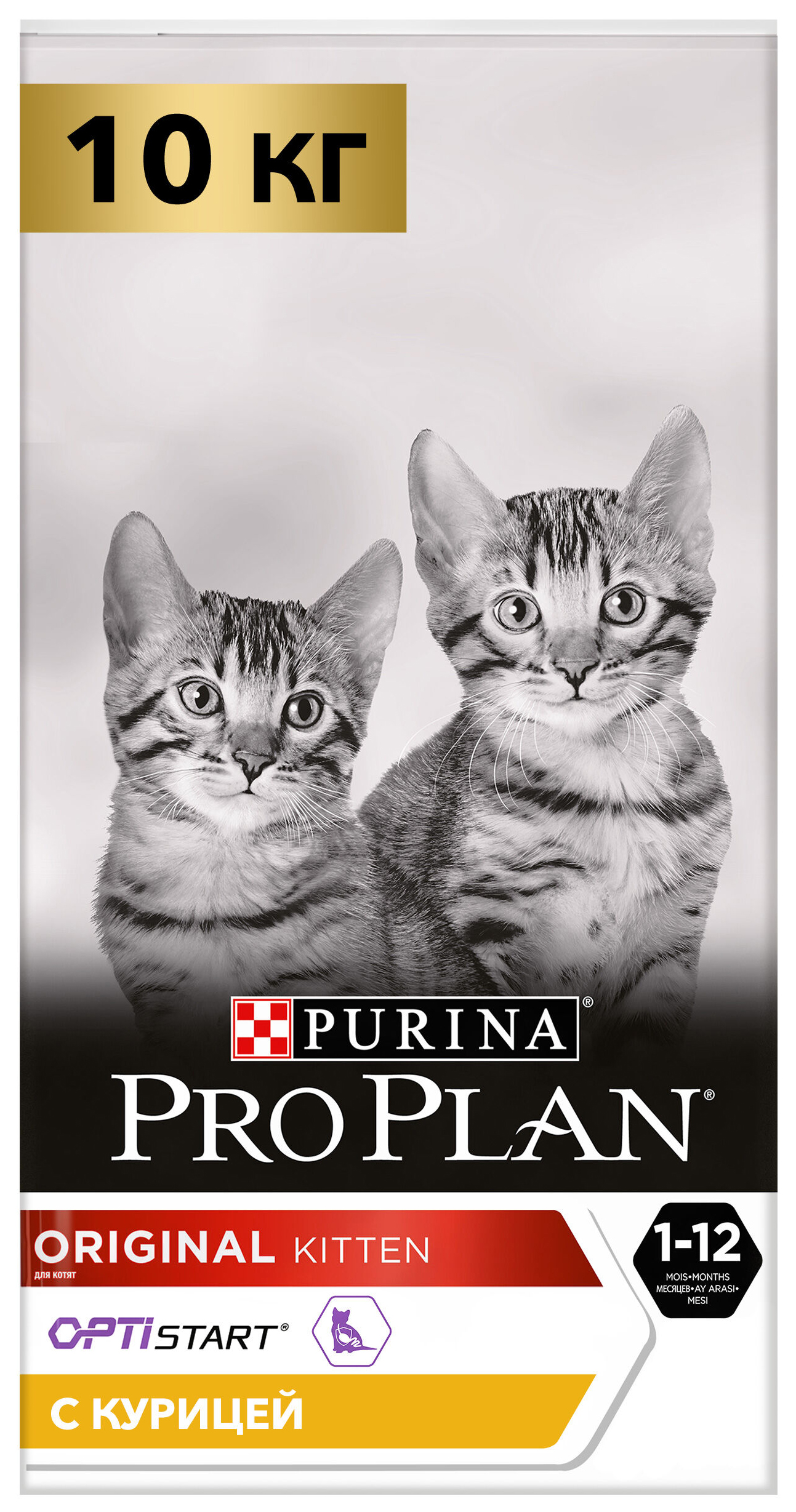 

Сухой корм для котят Pro Plan Original Kitten OptiStart курица, 10 кг