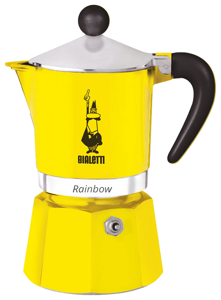 фото Гейзерная кофеварка bialetti rainbow (6 чашек) 4982 nobrand