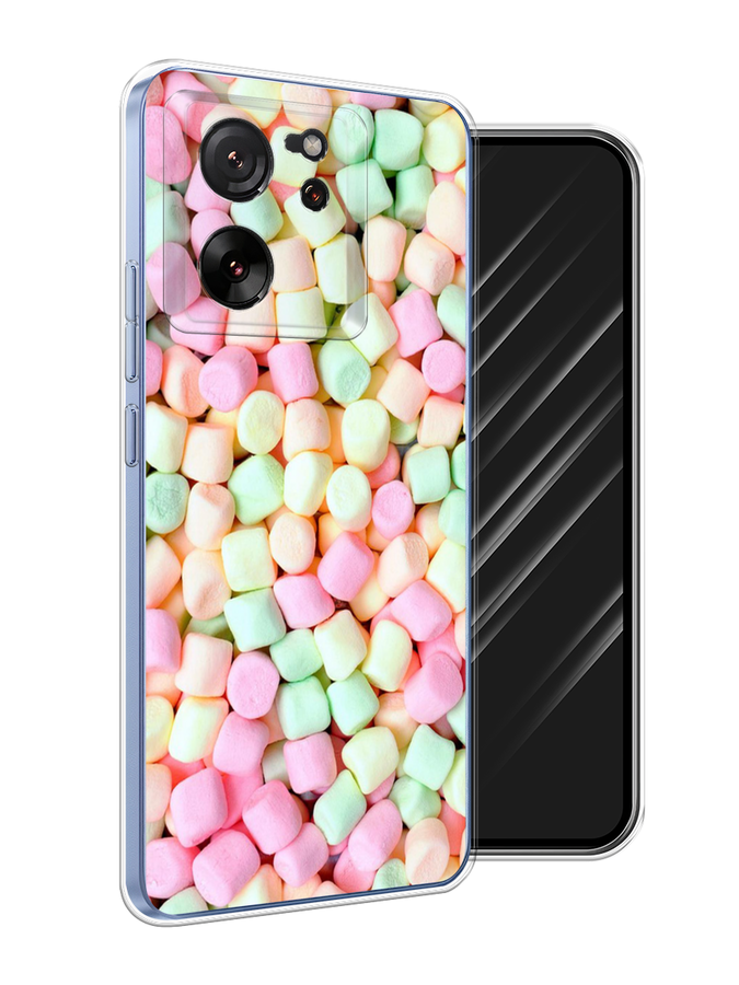 

Чехол Awog на Xiaomi 13T "Marshmallows", Зеленый;желтый;розовый, 319850-1