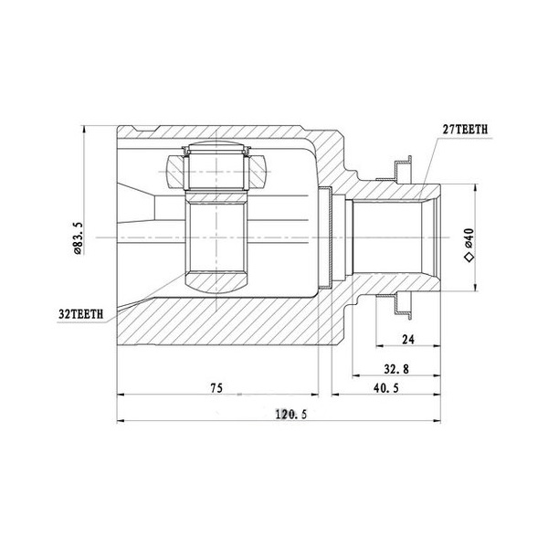 

Шрус Внутренний Zikmar арт. Z87900R