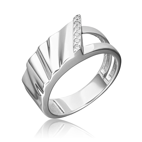 

Кольцо из серебра р., PLATINA jewelry 01-5638-00-401-0200, фианит, 01-5638-00-401-0200