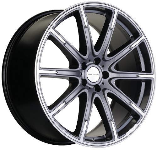 

Колесный диск Khomen Wheels KHW2102 (GF) 9.5xR21 ET30 5*112 D66.6, Серый