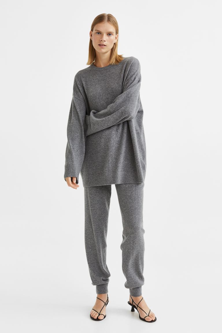 

Брюки женские H&M 0818621015 серые XL (доставка из-за рубежа), 0818621015