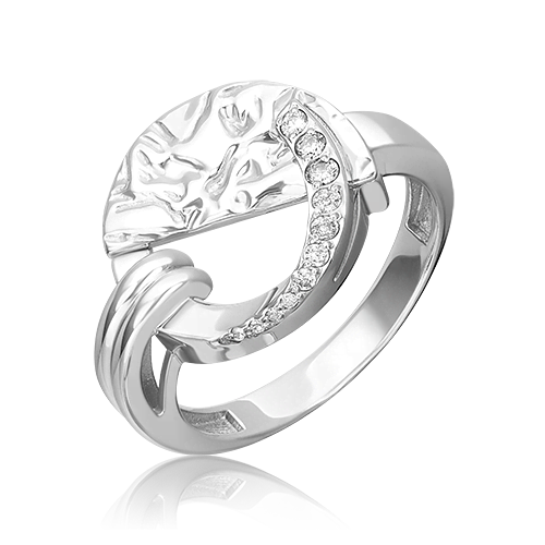 

Кольцо из серебра р.  PLATINA jewelry 01-5635-00-401-0200, фианит, 01-5635-00-401-0200