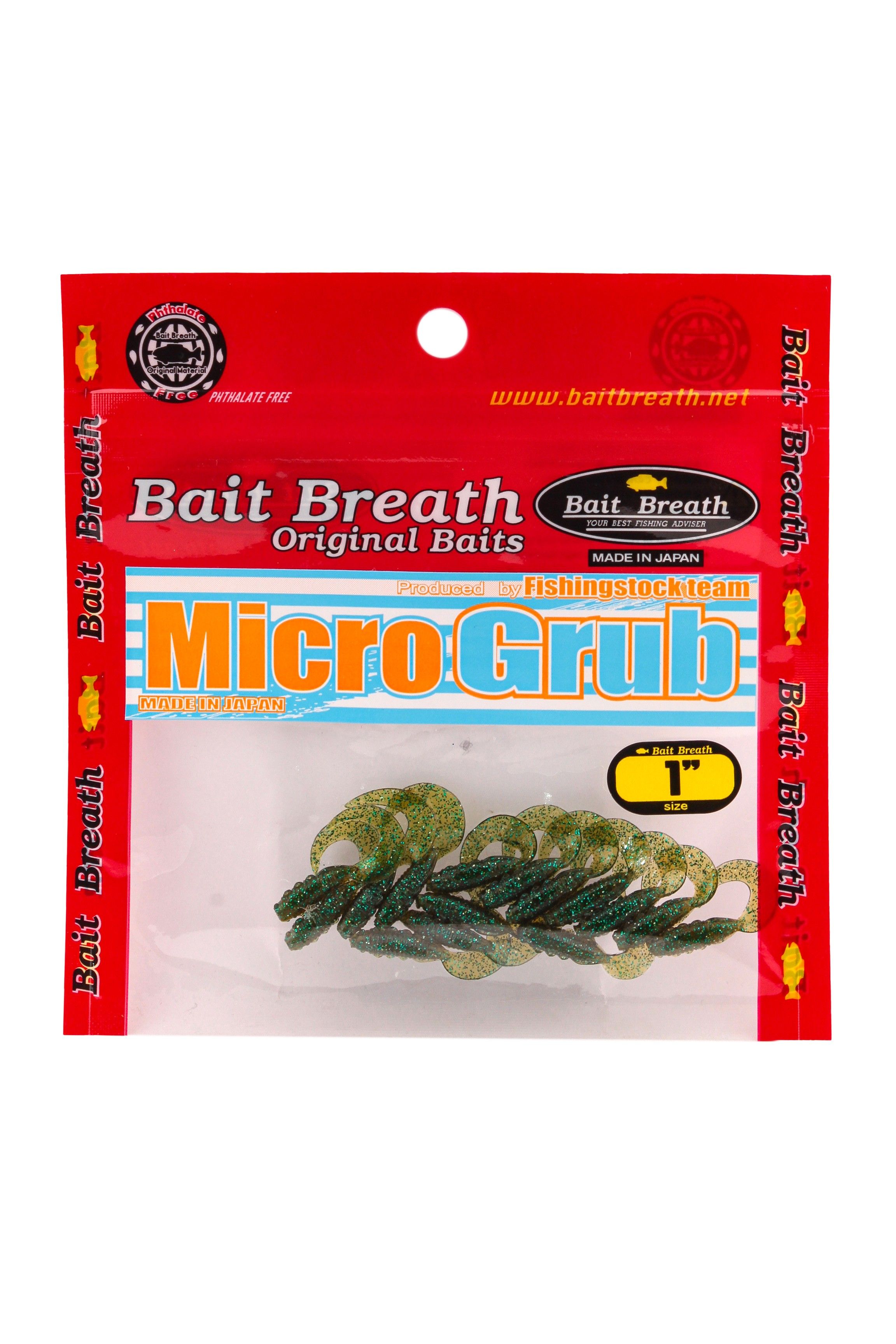 

Bait Breath Приманка BAIT BREATH MICRO GRUB 1 (BBMG1012 / 1" / Ur28), Коричневый