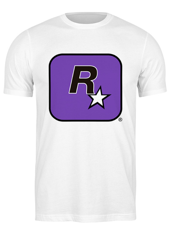 

Футболка мужская Printio Rockstar games белая S, Белый, Rockstar games
