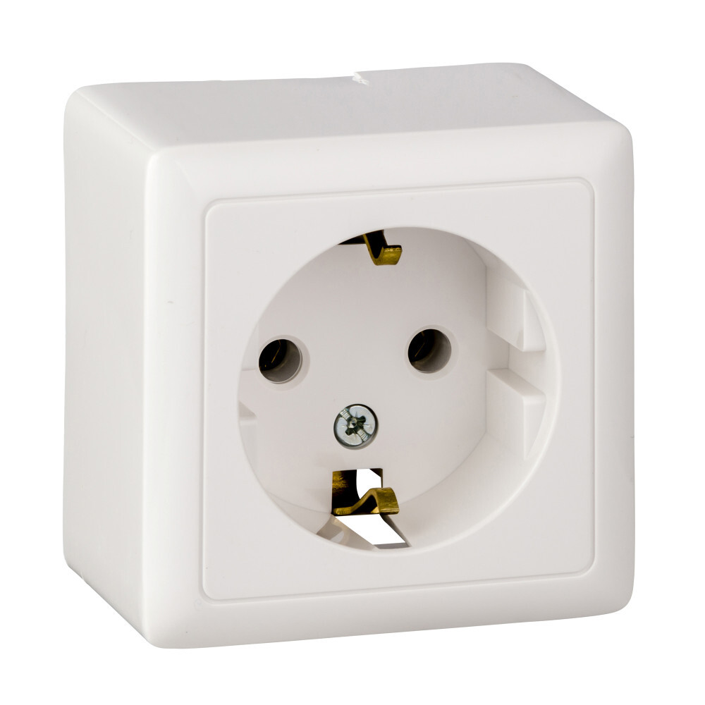 

Розетка Schneider Electric ХИТ 16А 250В с/з о/у 6шт RA16-133-B.6, Белый