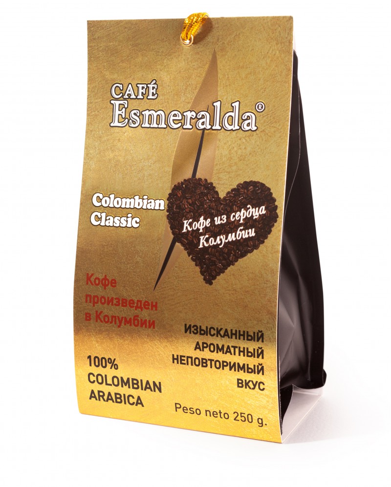 Кофе молотый эспрессо Cafe Esmeralda 250 г