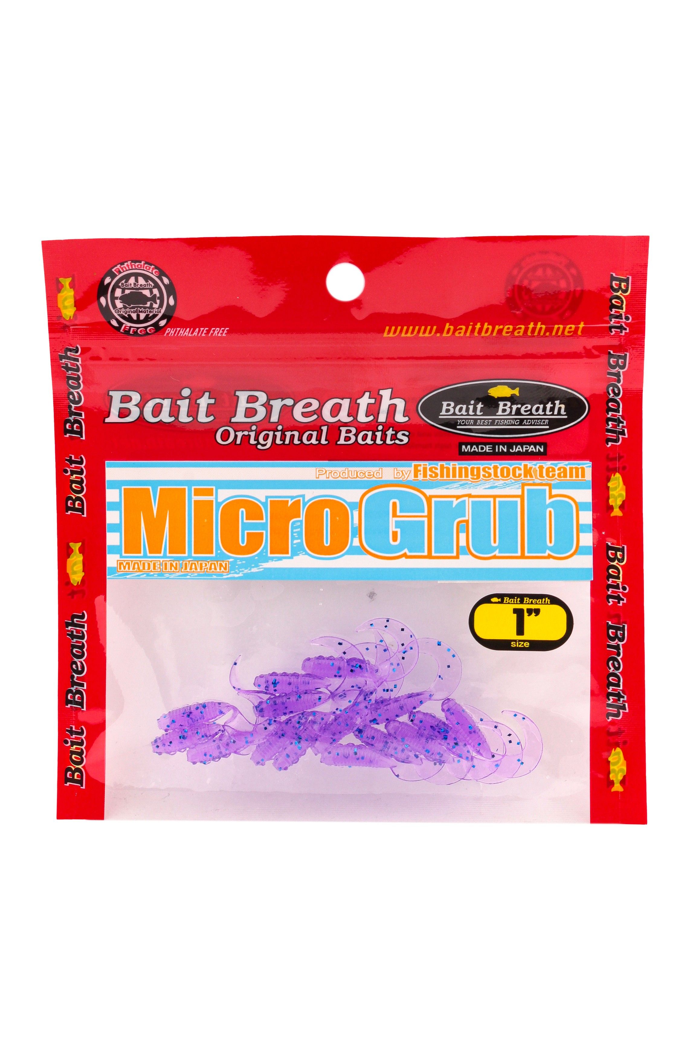 Bait Breath Приманка BAIT BREATH MICRO GRUB 1 (BBMG1002 / 1